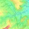 Mapa topográfico Blainville, altitude, relevo