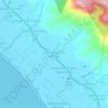 Mapa topográfico Gampong Cinta Makmur, altitude, relevo