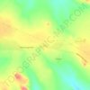 Mapa topográfico Ebo, altitude, relevo