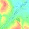 Mapa topográfico Belleau Bridge, altitude, relevo