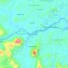 Mapa topográfico Illukwatte, altitude, relevo