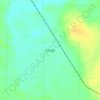 Mapa topográfico Ensign, altitude, relevo
