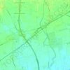 Mapa topográfico Lisiera, altitude, relevo