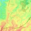 Mapa topográfico Ciketingudik, altitude, relevo