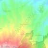 Mapa topográfico Margalaksana, altitude, relevo