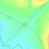 Mapa topográfico Cangola, altitude, relevo