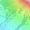 Mapa topográfico Kedulingkretek, altitude, relevo