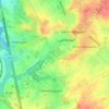 Mapa topográfico Weert, altitude, relevo