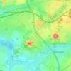 Mapa topográfico Les Haiwis, altitude, relevo