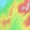 Mapa topográfico Sous Chez Ducrot, altitude, relevo