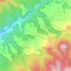 Mapa topográfico Sukomulyo, altitude, relevo