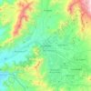 Mapa topográfico San Felipe, altitude, relevo
