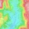 Mapa topográfico Le Roure, altitude, relevo