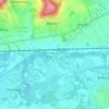 Mapa topográfico Pont-à-la-Fosse, altitude, relevo