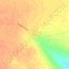 Mapa topográfico Cazaje, altitude, relevo