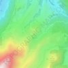 Mapa topográfico Le Tuco, altitude, relevo