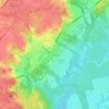 Mapa topográfico Hayfield, altitude, relevo