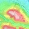 Mapa topográfico Gurten, altitude, relevo
