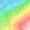 Mapa topográfico Bois Rouge, altitude, relevo