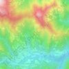 Mapa topográfico Salvagnengo, altitude, relevo