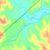 Mapa topográfico Heyburn, altitude, relevo