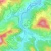 Mapa topográfico L'Espinet, altitude, relevo