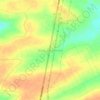 Mapa topográfico Baixa de Carnaúba, altitude, relevo