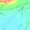 Mapa topográfico Kirkby Fenside, altitude, relevo