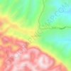 Mapa topográfico Lao Và Chải, altitude, relevo