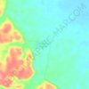 Mapa topográfico Nuevo San Juan, altitude, relevo