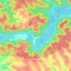 Mapa topográfico Maysville, altitude, relevo