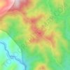 Mapa topográfico Balepe, altitude, relevo