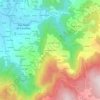 Mapa topográfico Cavião de Cima, altitude, relevo
