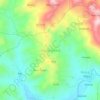 Mapa topográfico Tallung Tondok, altitude, relevo