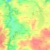 Mapa topográfico Squern, altitude, relevo