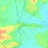 Mapa topográfico Pontmort, altitude, relevo