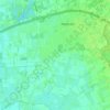 Mapa topográfico Lage Wijst, altitude, relevo