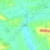 Mapa topográfico Yambol, altitude, relevo