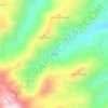 Mapa topográfico Kahu, altitude, relevo