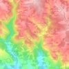 Mapa topográfico Mailhac, altitude, relevo