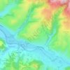 Mapa topográfico Alayrac, altitude, relevo