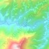 Mapa topográfico Parente, altitude, relevo