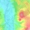 Mapa topográfico Les Archies, altitude, relevo