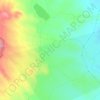 Mapa topográfico La Charosa, altitude, relevo