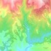 Mapa topográfico Vallferosa, altitude, relevo