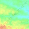 Mapa topográfico Sumber Jaya, altitude, relevo