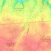 Mapa topográfico Daubeuf, altitude, relevo