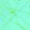 Mapa topográfico Ngawen, altitude, relevo