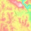 Mapa topográfico Maderi, altitude, relevo