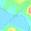 Mapa topográfico Ixtlán de los Hervores, altitude, relevo